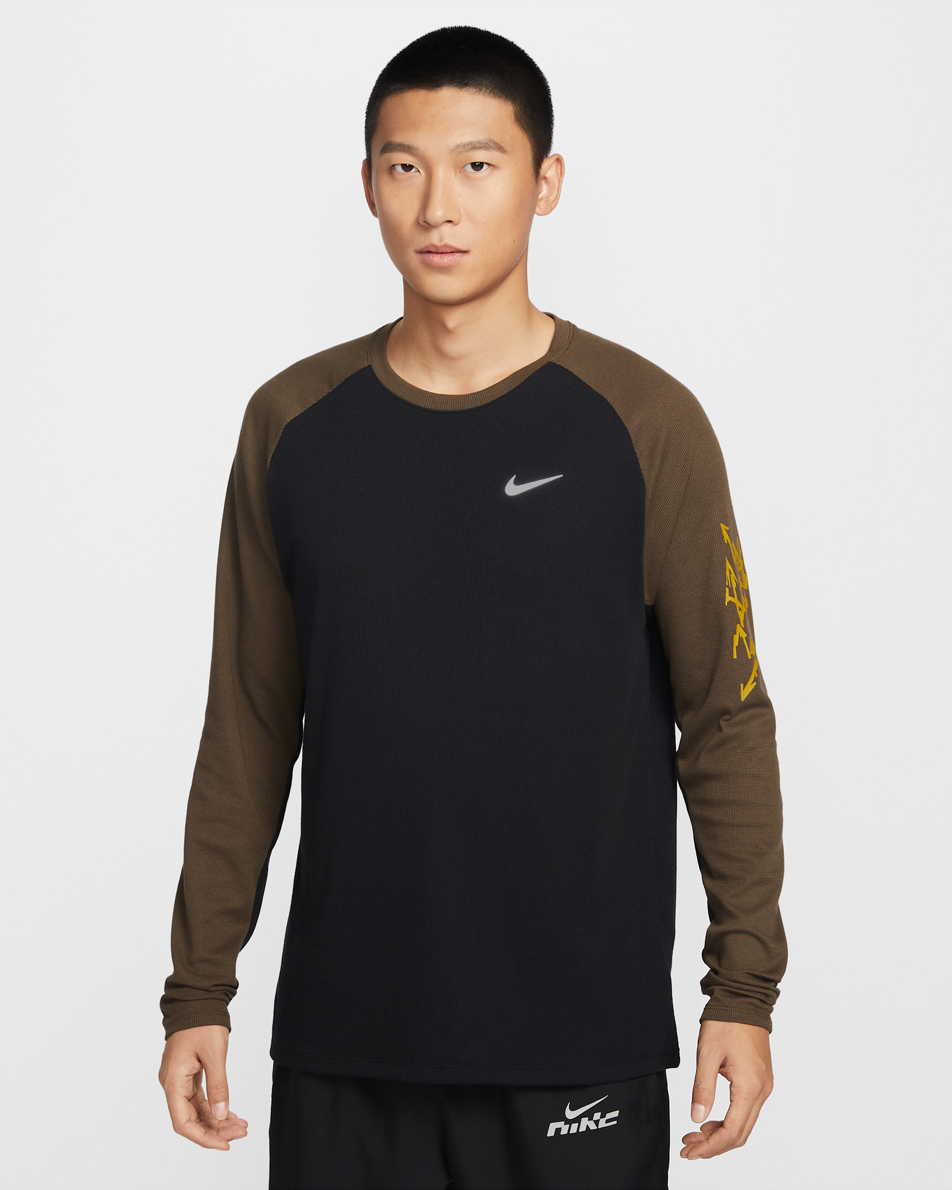 NIKE公式】ナイキ ストライド メンズ Dri-FIT ワッフル クルーネック